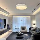 Scandinavian Round Resin Living Room Ceiling Light