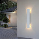 Set of 2 Up-and-Down IP65 LED Aluminum Outdoor Wall Lights