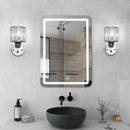 Crystal Round And Square Hallway Wall Lights