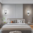 Crystal Round And Square Hallway Wall Lights
