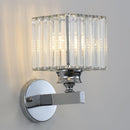 Crystal Round And Square Hallway Wall Lights