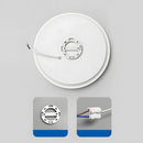 Simple PP Material LED Bedroom Ceiling Lights