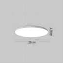 Simple PP Material LED Bedroom Ceiling Lights