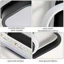 Square LED Acrylic Living Room Ceiling Light