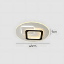 Minimalist Ultra-thin Metal Living Room Led Ceiling Lights