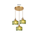 Vintage Glass Pendant Light