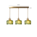 Vintage Glass Pendant Light