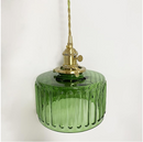Vintage Glass Pendant Light