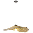 Wabi-Sabi Vintage Lotus Leaf Pendant Lamp
