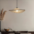 Wabi-Sabi Vintage Lotus Leaf Pendant Lamp