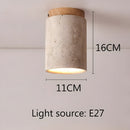 Cylindrical Ceiling Lamp for Entryway Porch Corridor Hallway