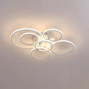 Unique Design Circle Rings Metal LED Ceiling Light