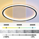 Minimalist living room Round Low Ceiling Light
