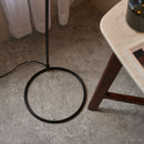 Brair 1 Floor Light Matt Black & Antique Brass