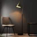Canada Floor Lamp - Antique Brass
