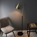 Canada Floor Lamp - Antique Brass