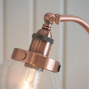 Chadderton Floor Lamp Aged Copper