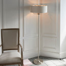 Chickerell 3 Floor Light Chrome & Natural