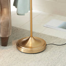 Classic Flexi Floor Lamp Brushed Aged Brass