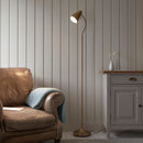 Classic Flexi Floor Lamp Brushed Aged Brass