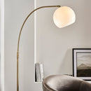Eccles Floor Lamp Black Marble
