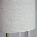 Highclaire Floor Lamp Vintage Brass