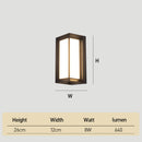 Modern Motion Sensor Outdoor IP65 LED Wall Light