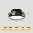 Modern cream style hallway led ceiling lights