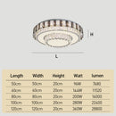 Modern LED Crystal Flush Mount Ceiling Lights Fixture for Dining Room Bedroom