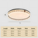 Modern flush led ceiling lights for living room bedroom
