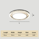 Minimalism Black LED Ceiling Lights