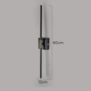 Set of 2 Industrial Black Iron LED Rechargeable Wall Light For Living Room