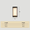 LED Waterproof Up and Down Outdoor Wall Lighting for Garden Halls Terrace Patio
