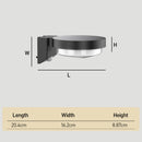 IP65 Solar Outdoor Black LED Lights