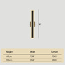 Modern Exterior IP65 Wall Light for Porch Patio Garage