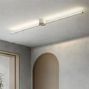 Stylish Sleek Iron Long LED Ceiling Lights For Living Room