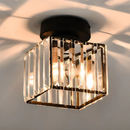 Modern Black Hallway Flush Ceiling Lights
