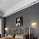Creative Planet Glass Pendant Light For Bedroom