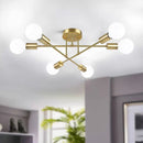 Multi-Heads Creative Iron Bedroom Ceiling Lights