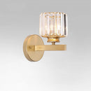 Crystal Round And Square Hallway Wall Lights