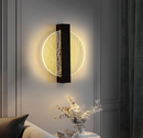 LED Indoor Wall Light Modern Round Bedroom Wall Sconce, D20cm