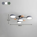 Art Deco Chandelier, Modern Flush Mount Chandelier Ceiling Light