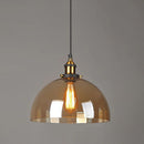 Nordic Clear Glass Bedside Pendant Light