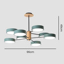 Macaron Multi Arm Modern LED Ceiling Pendant