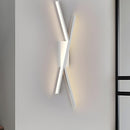 Long Strip LED Wall Lamp for Bedside Bathroom Vanity Light Fixtures