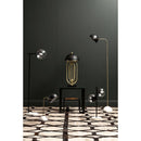 Murdoch Floor Lamp With Black Shade