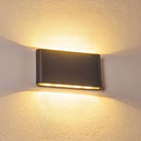 Modern Waterproof Aluminum Up Down Outdoor Wall Light