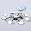 Modern Semi Flush Mounted LED Ceiling Lights for Living Room