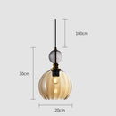 Modern Globe Glass Pendant Lighting