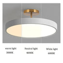 Morden Round Acrylic LED Colorful Ceiling Light